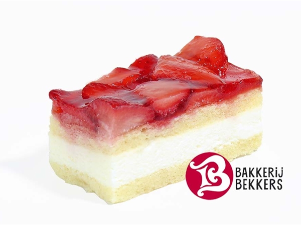 Gluten-Lactosevrij Gebak Aardbei